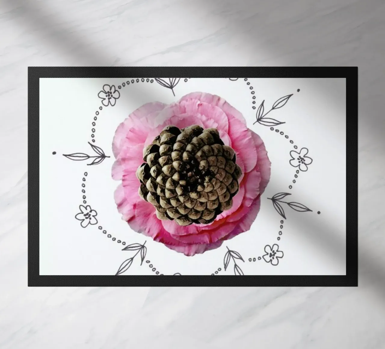 Pine Cone Collage zerbino da Miles of Light