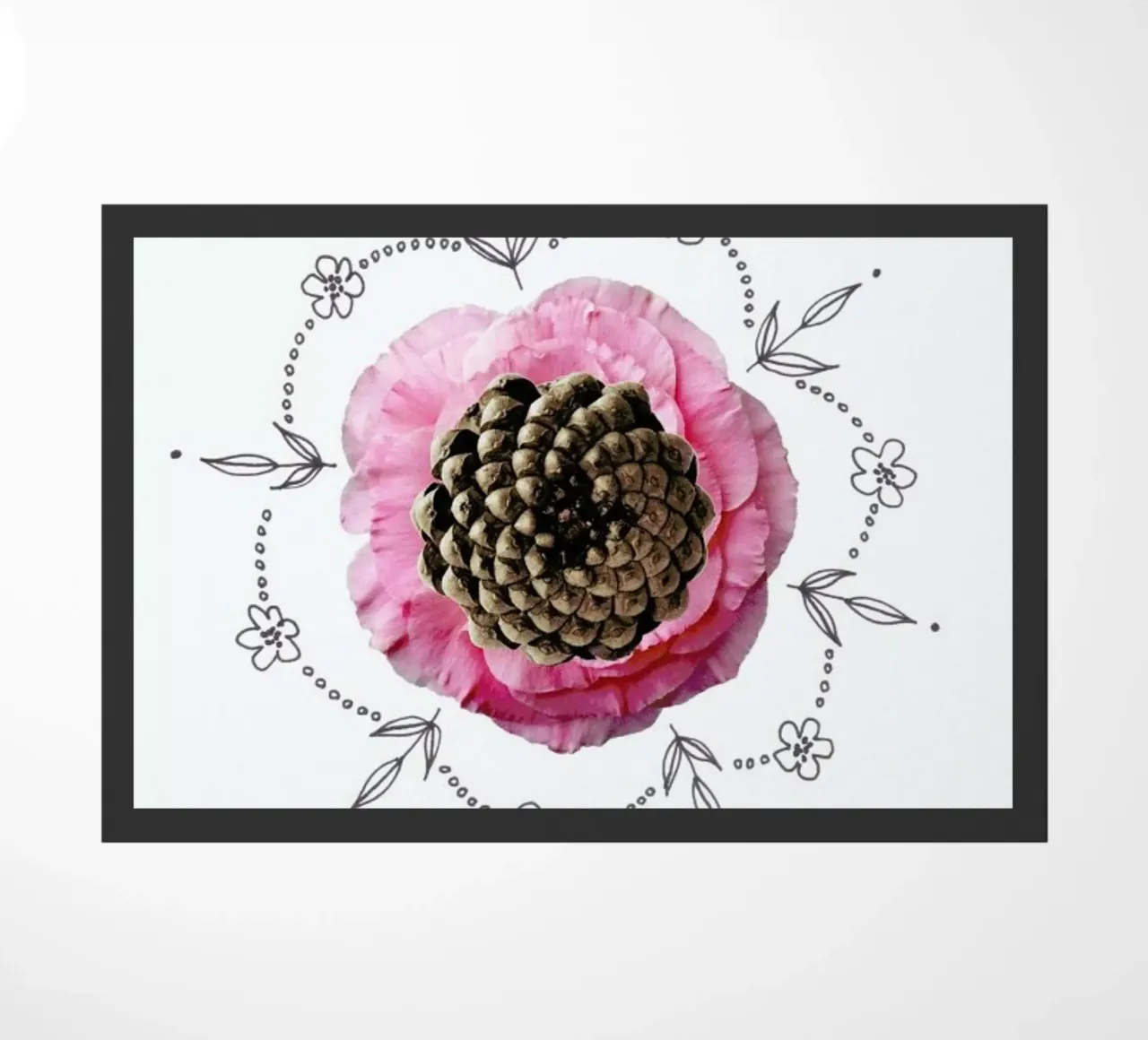 Pine Cone Collage zerbino da Miles of Light