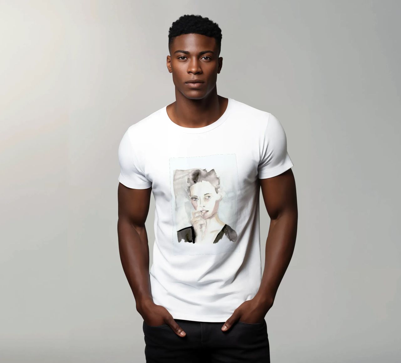 With A Side Of Fries t-shirt da Victoria Verbaan