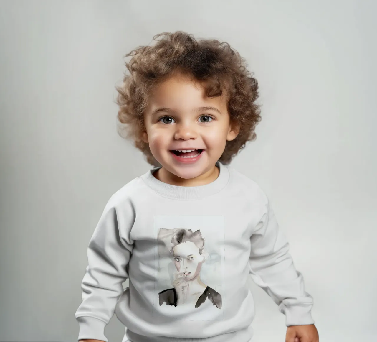With A Side Of Fries baby sweatshirt by Victoria Verbaan