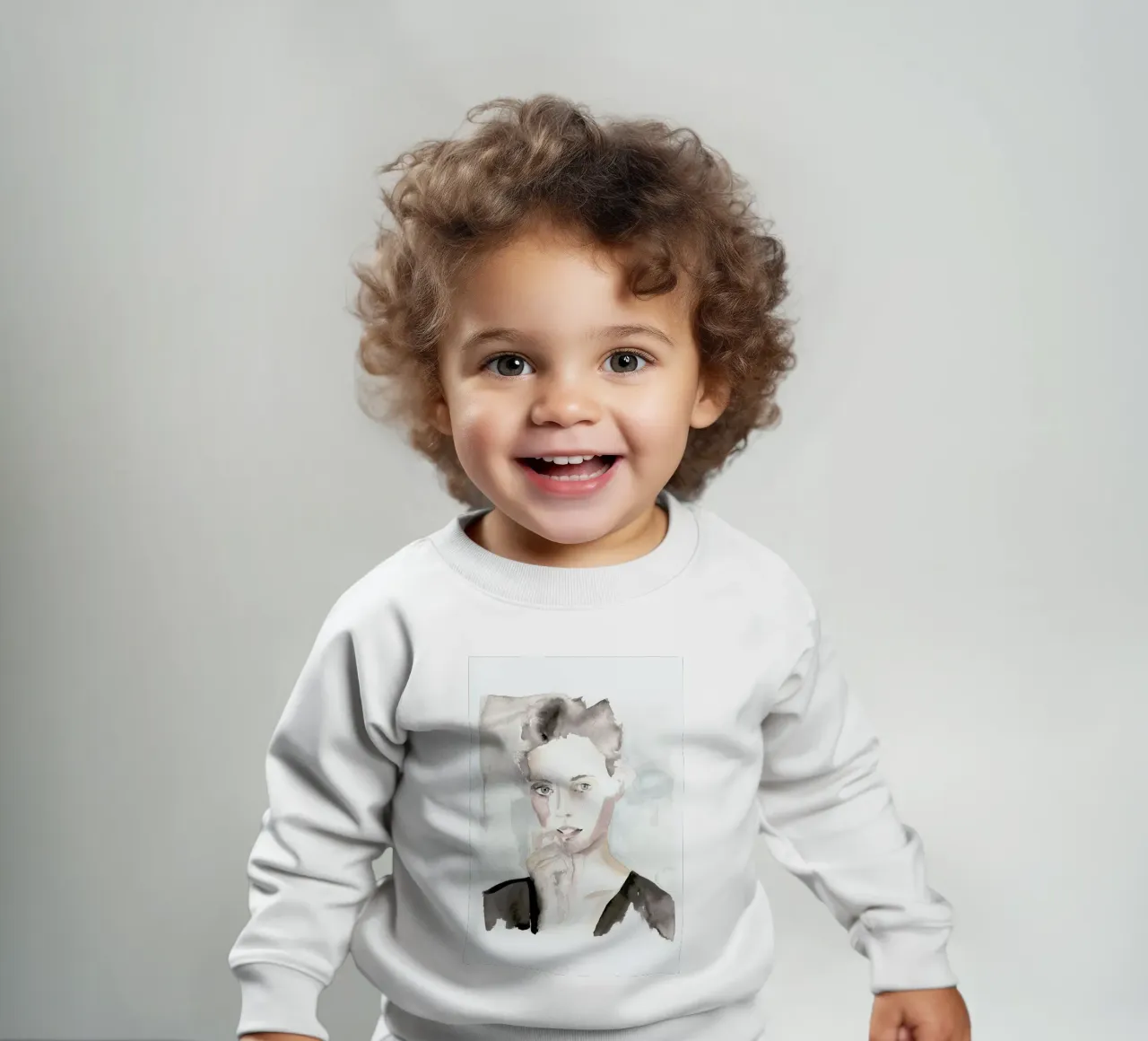 With A Side Of Fries Baby Sweatshirt von Victoria Verbaan