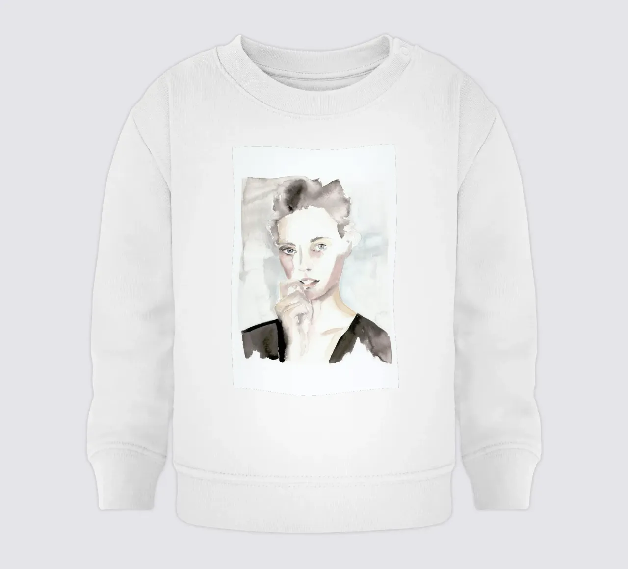 With A Side Of Fries baby sweatshirt by Victoria Verbaan