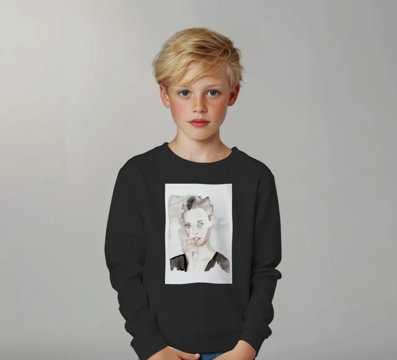 With A Side Of Fries felpa bambino da Victoria Verbaan