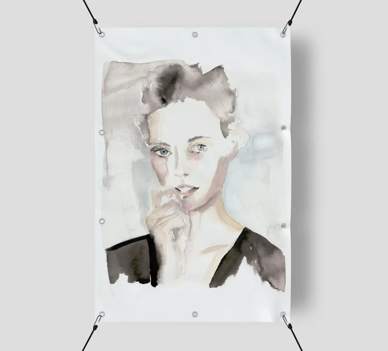 With A Side Of Fries telo in pvc da Victoria Verbaan