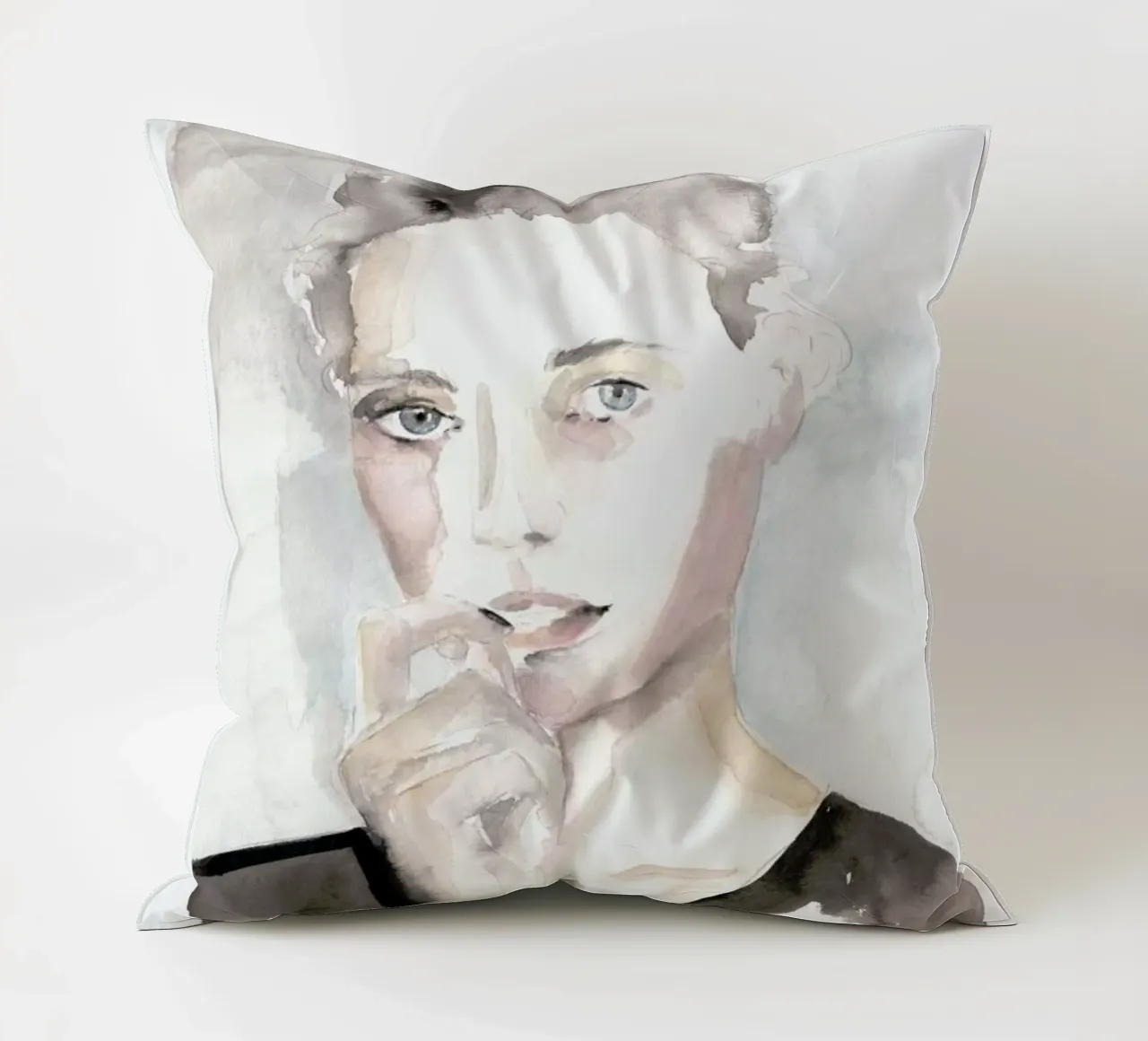 With A Side Of Fries decorative cushion by Victoria Verbaan