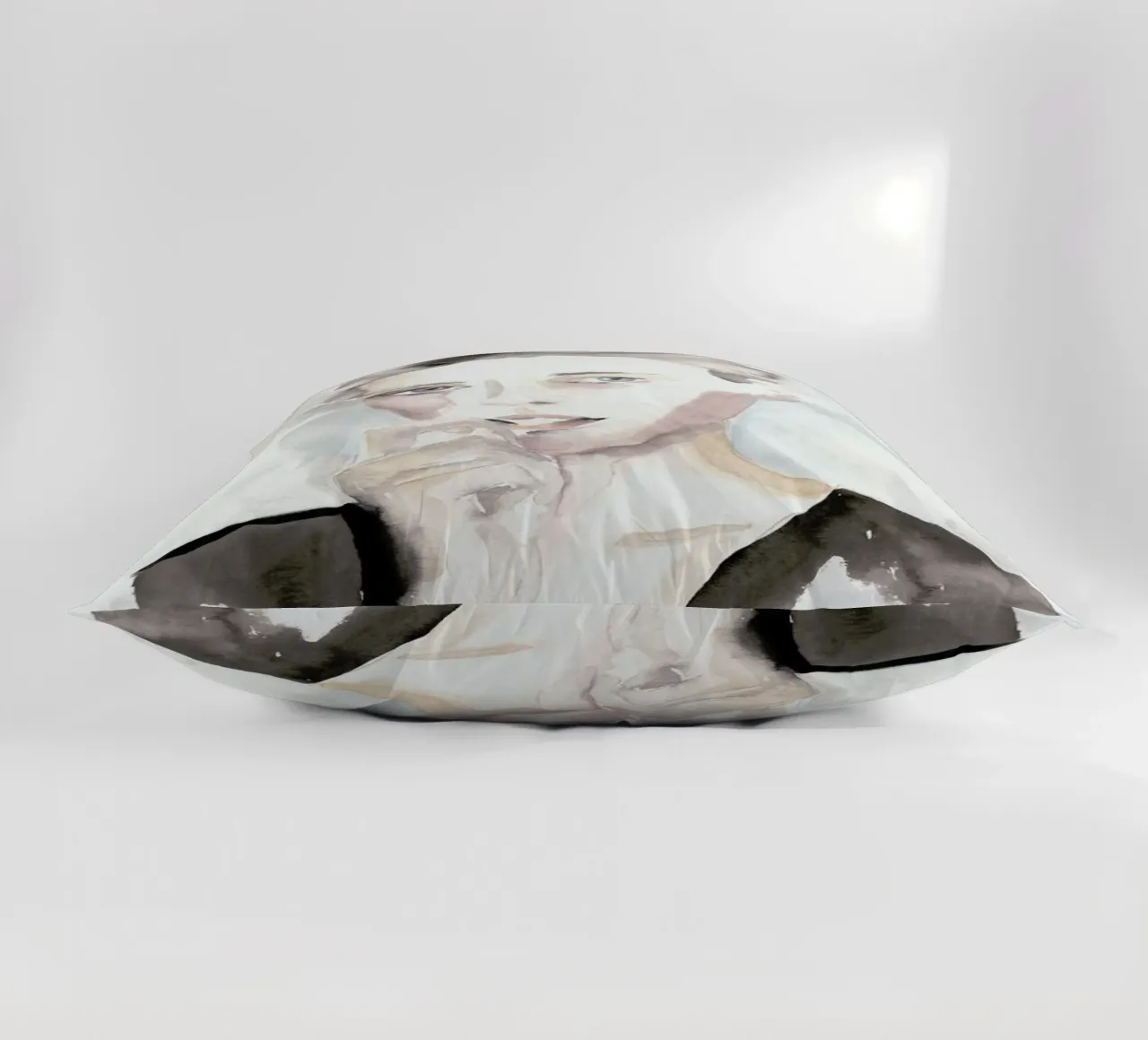 With A Side Of Fries decorative cushion by Victoria Verbaan
