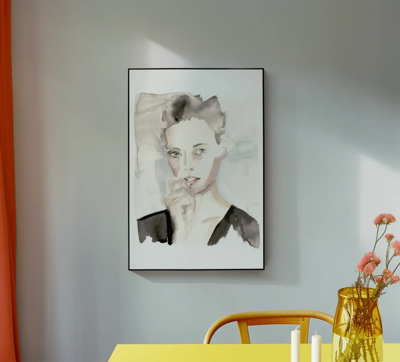 With A Side Of Fries acryl van Victoria Verbaan