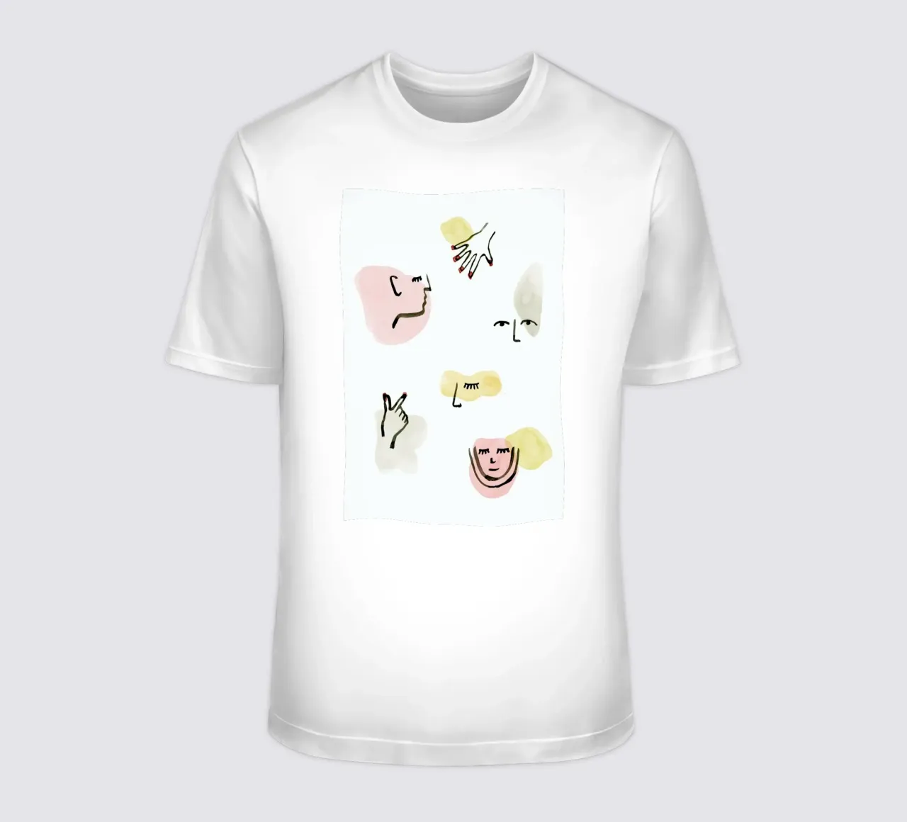 Nobody t-shirt by Farina Kuklinski