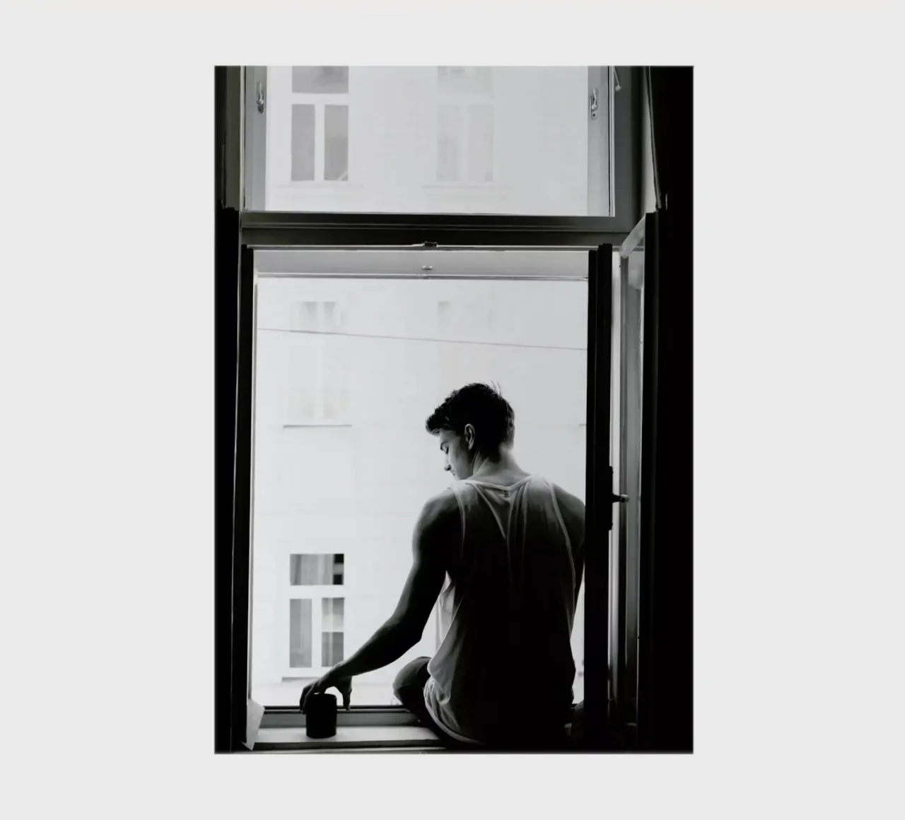 Improvisierter Balkon notebook by Picture On The Fridge