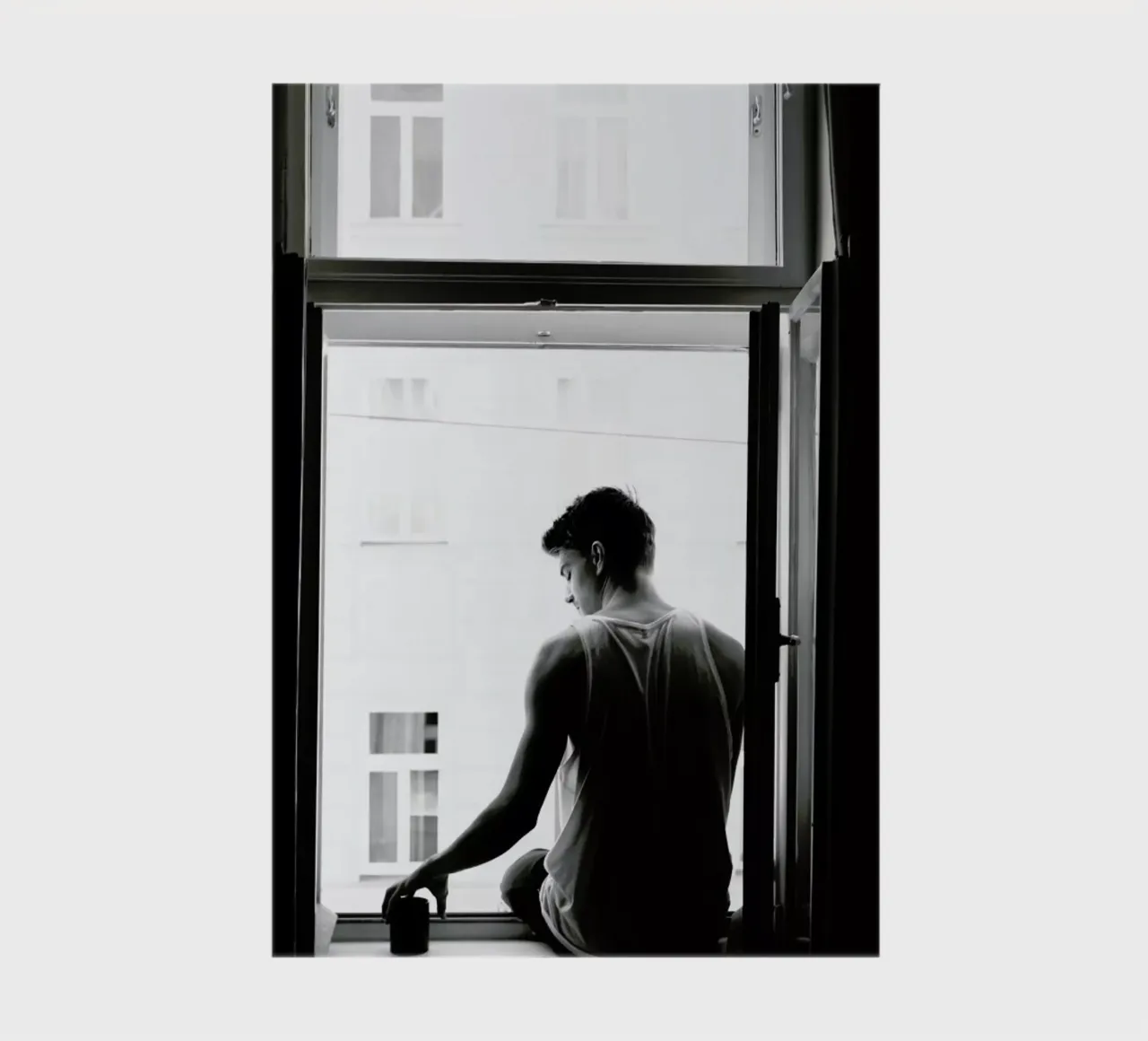 Improvisierter Balkon notebook by Picture On The Fridge