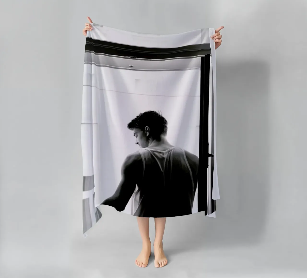 Improvisierter Balkon telo mare da Picture On The Fridge