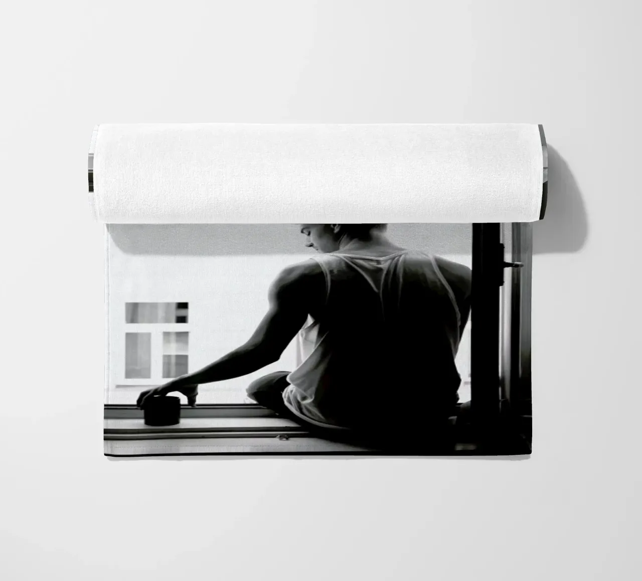 Improvisierter Balkon telo mare da Picture On The Fridge