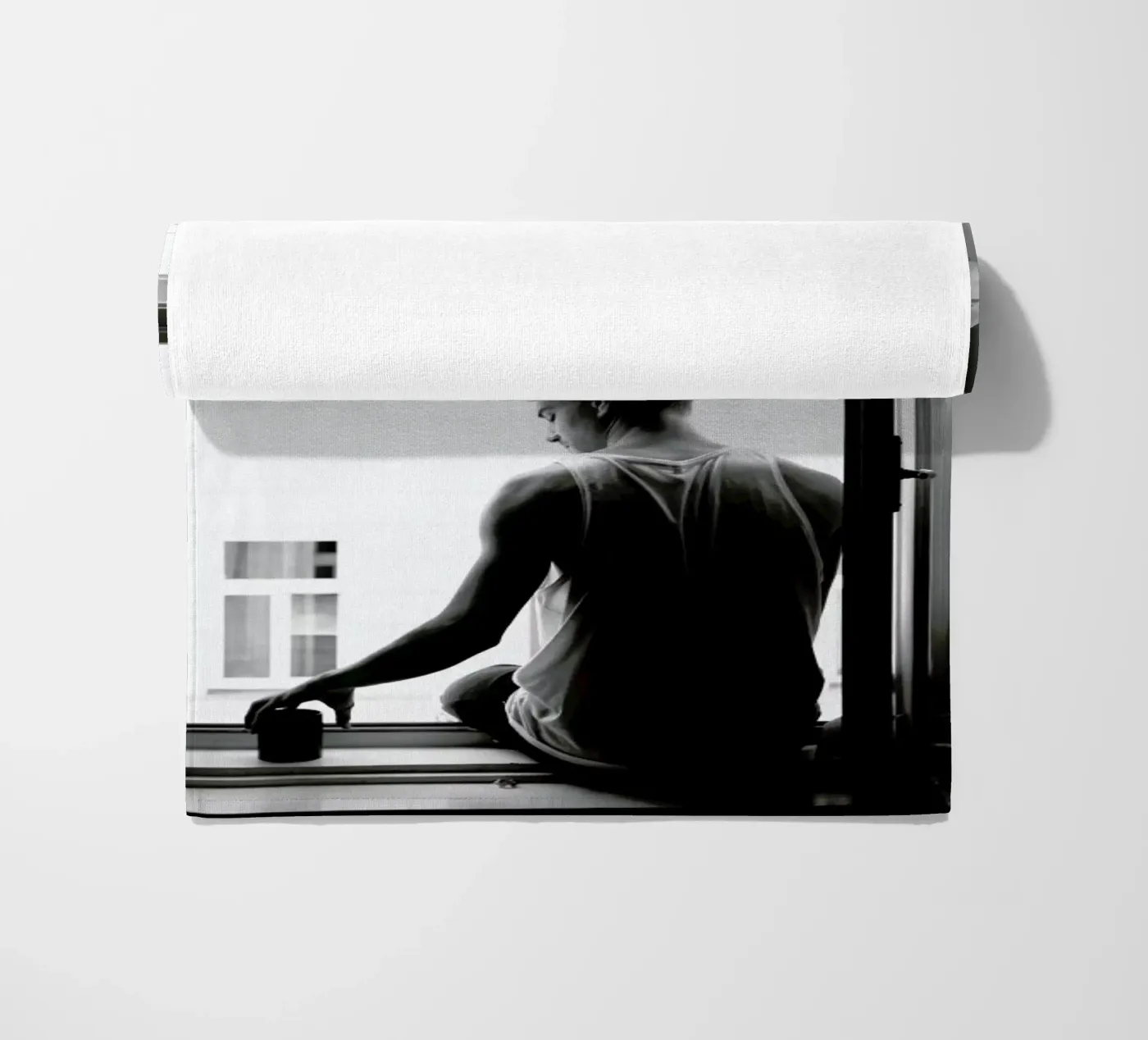 Improvisierter Balkon telo mare da Picture On The Fridge