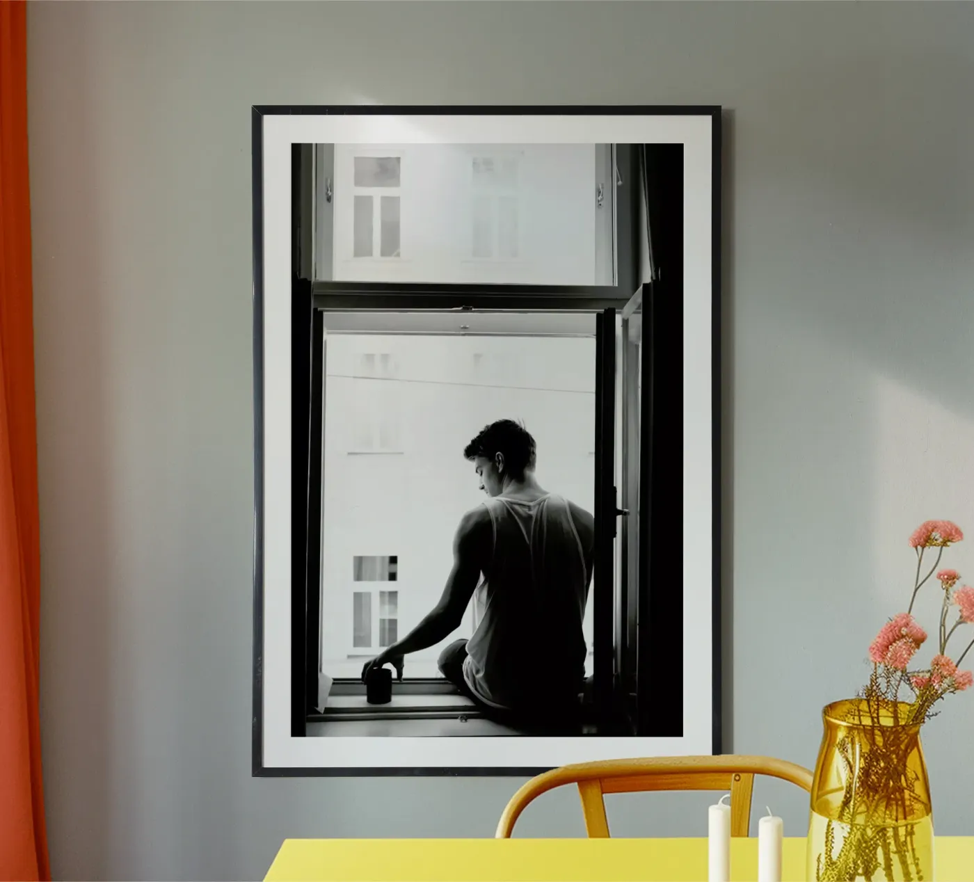 Improvisierter Balkon poster da Picture On The Fridge