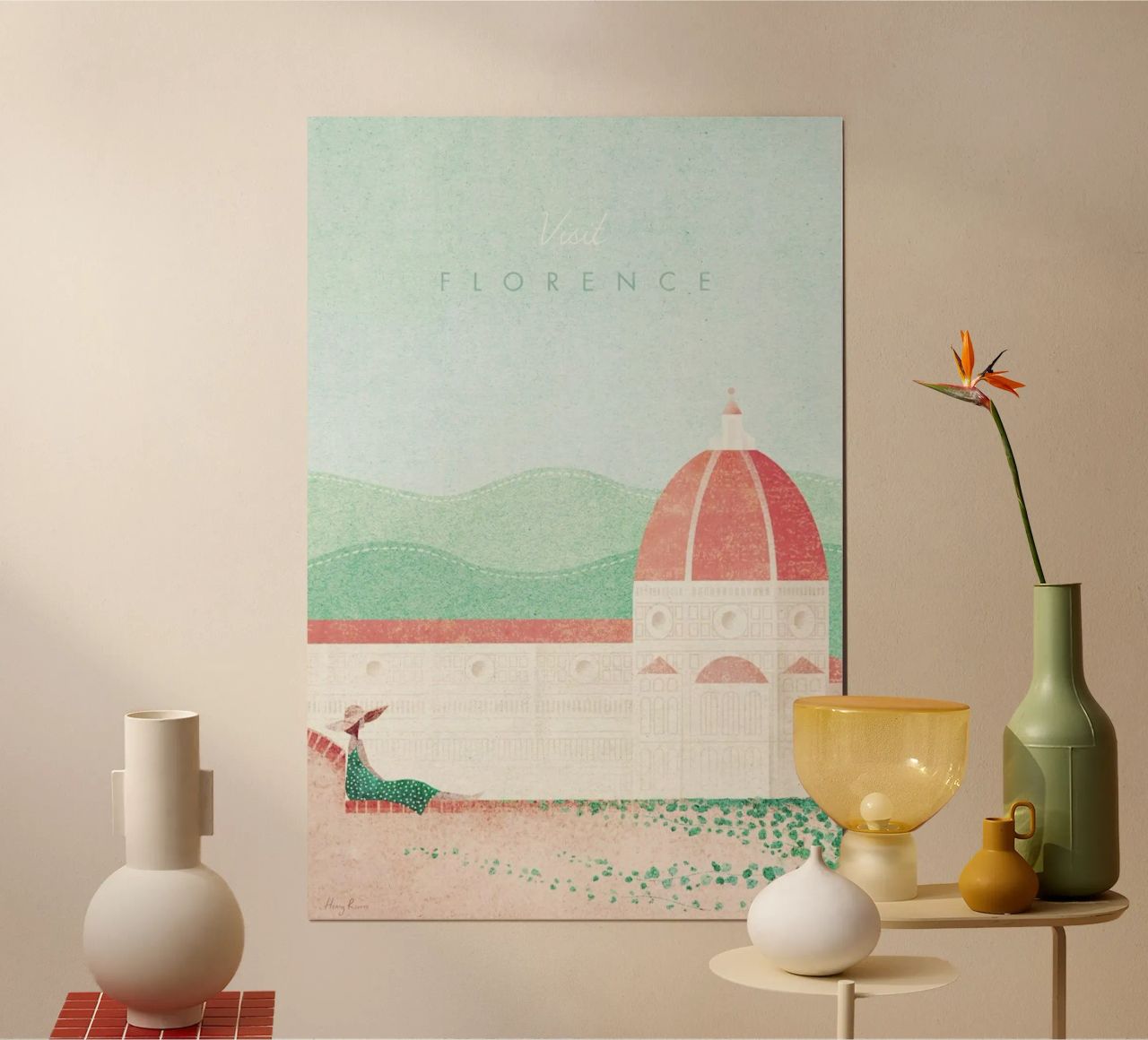 Florence poster de Henry Rivers