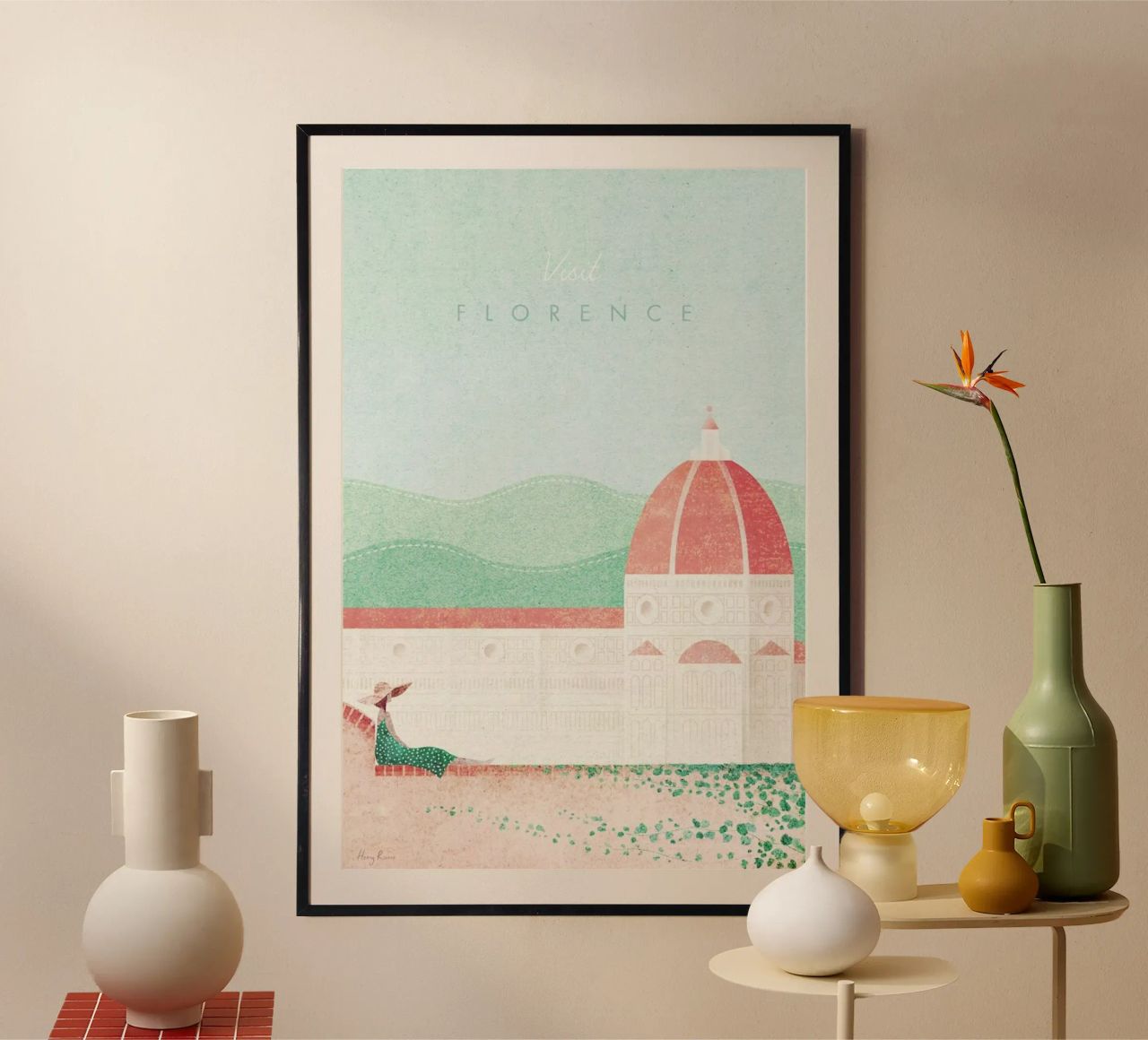 Florence poster de Henry Rivers