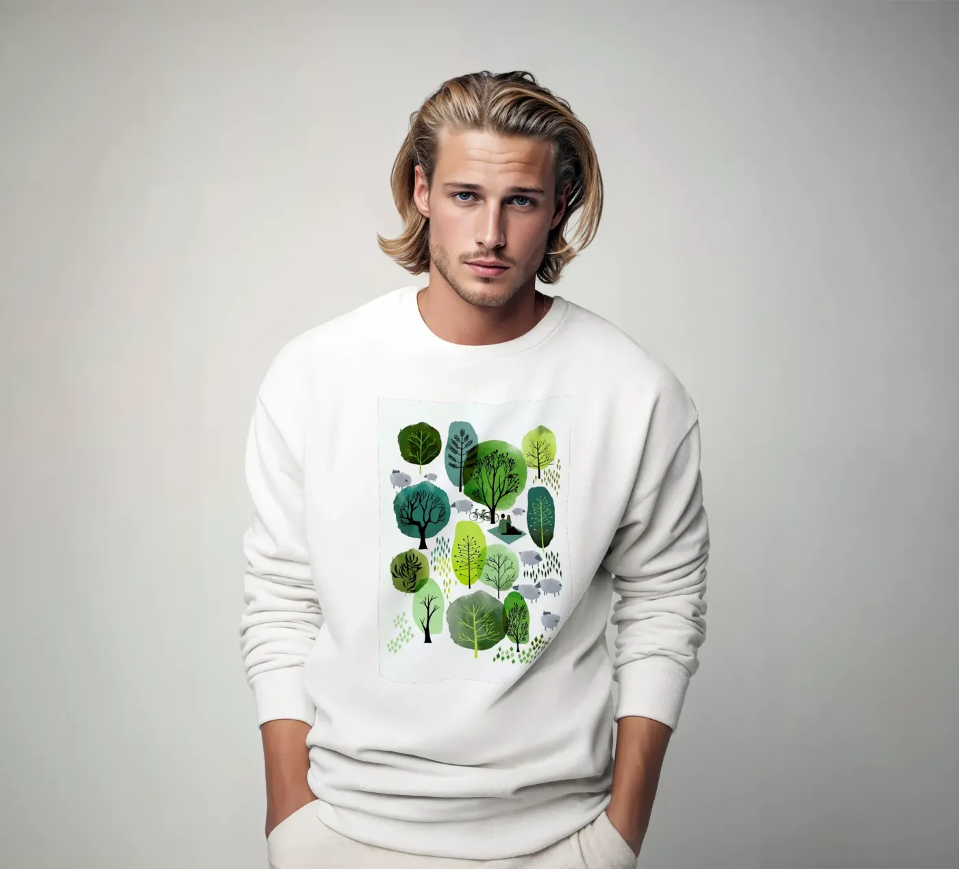 Spring Forest felpa da Little Flourishes