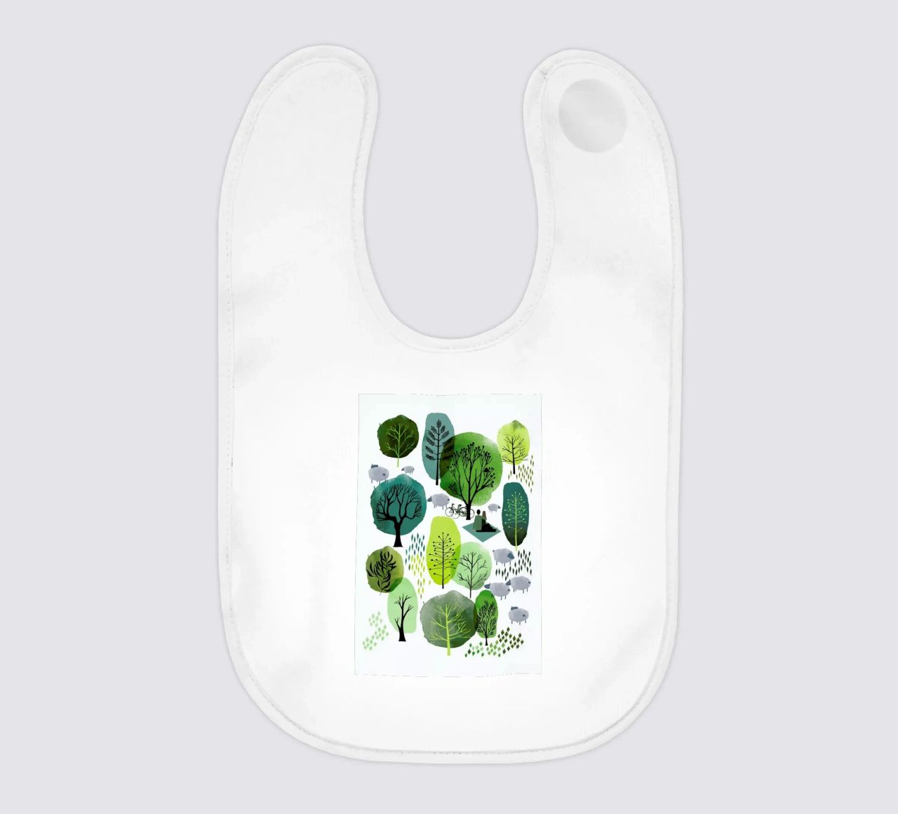 Spring Forest bavaglino da Little Flourishes