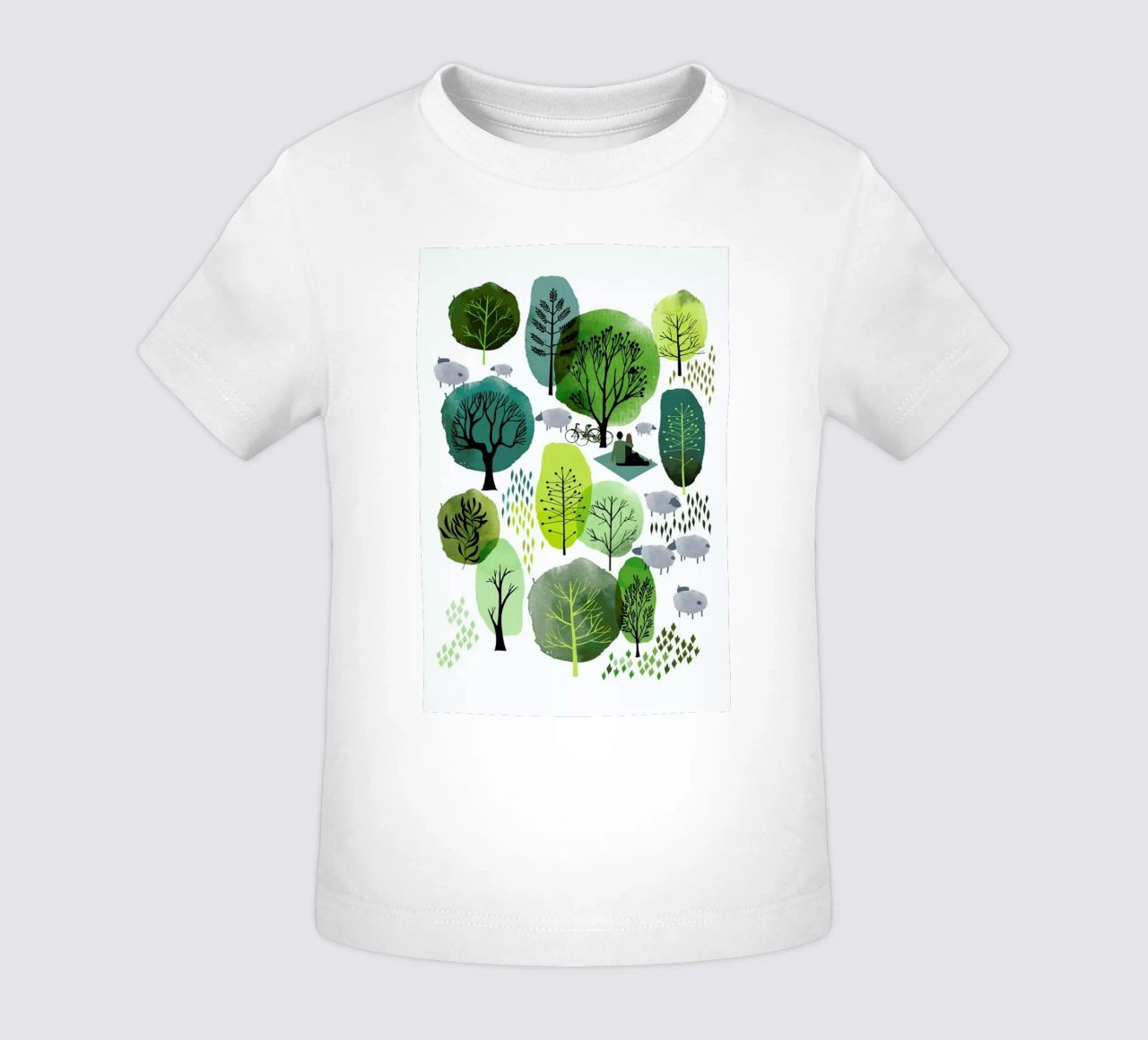 Spring Forest maglietta neonato da Little Flourishes