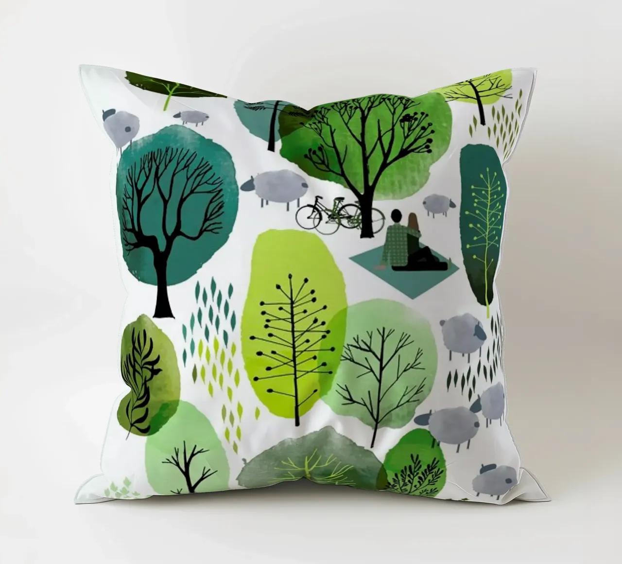 Spring Forest cuscino da Little Flourishes