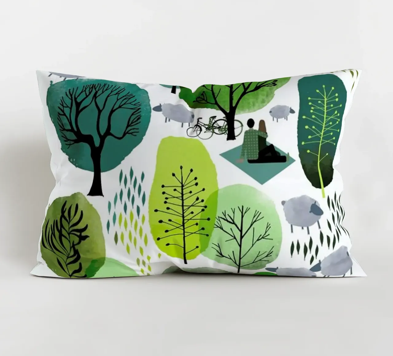 Spring Forest cuscino da Little Flourishes