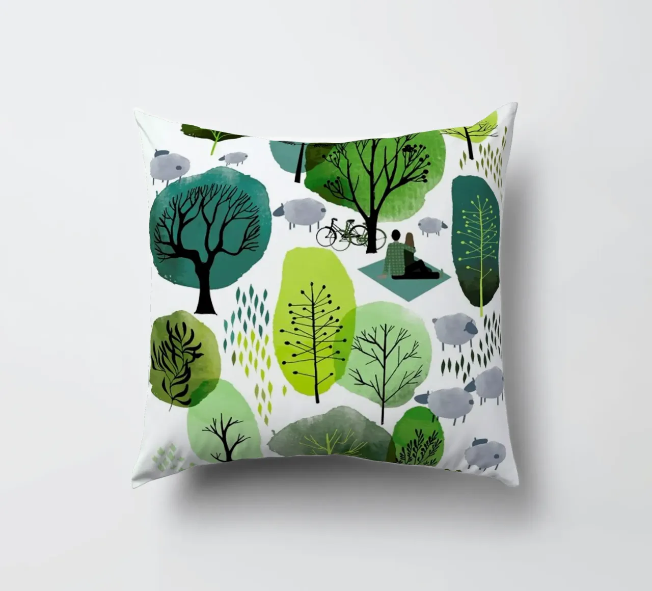 Spring Forest cuscino da Little Flourishes