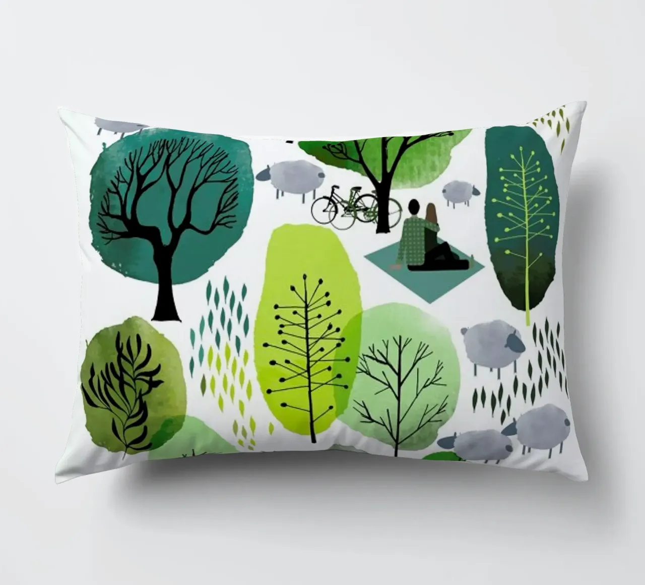 Spring Forest cuscino da Little Flourishes