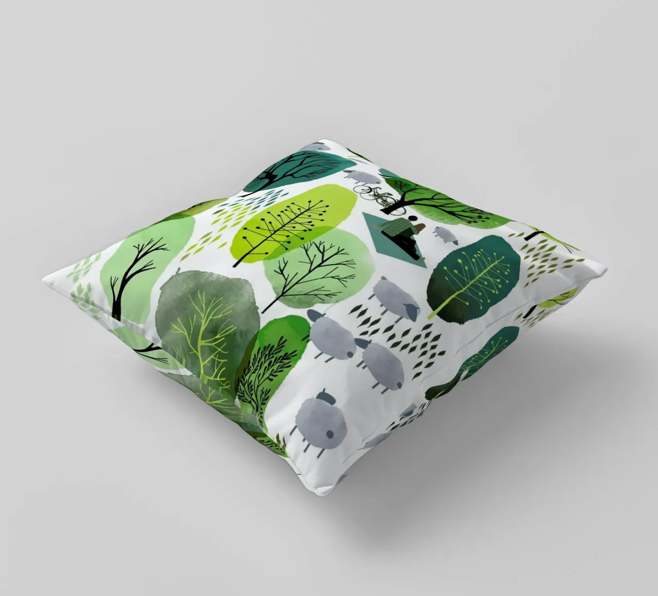 Spring Forest cuscino da Little Flourishes