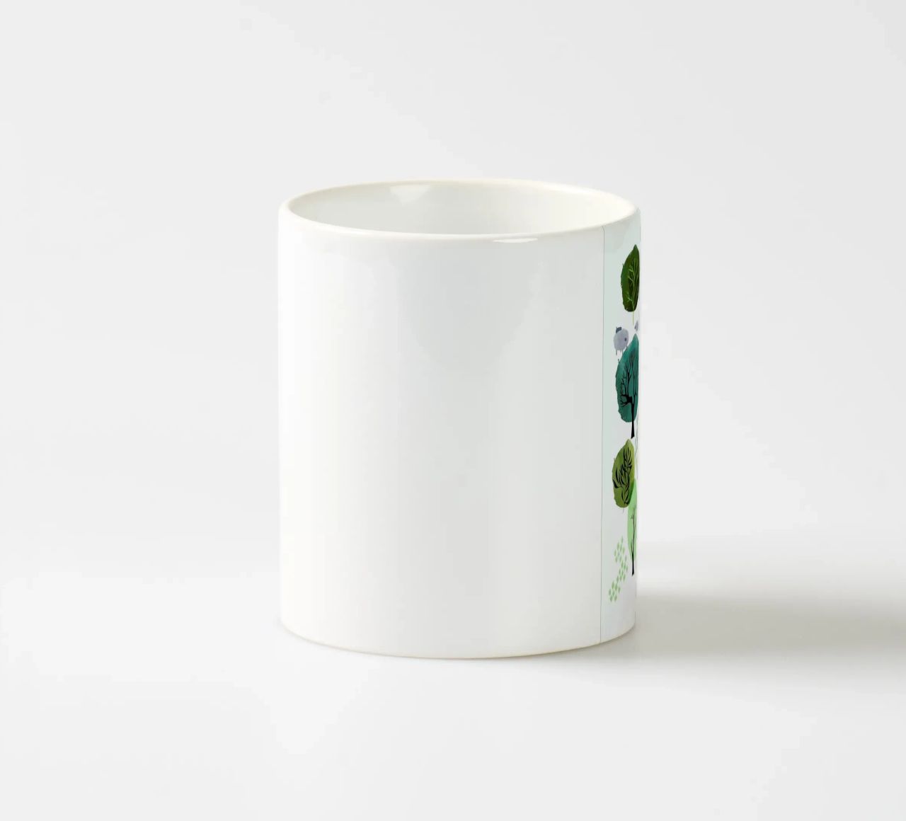 Spring Forest tazza in ceramica da Little Flourishes