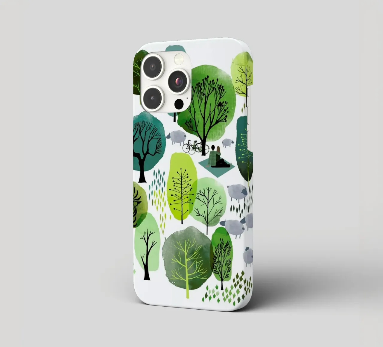 Spring Forest cover iphone da Little Flourishes
