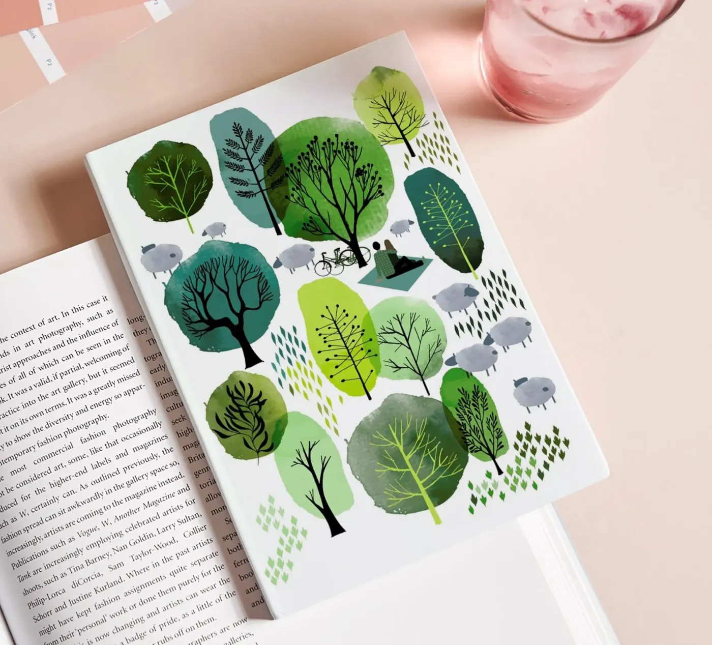 Spring Forest notebook by Little Flourishes
