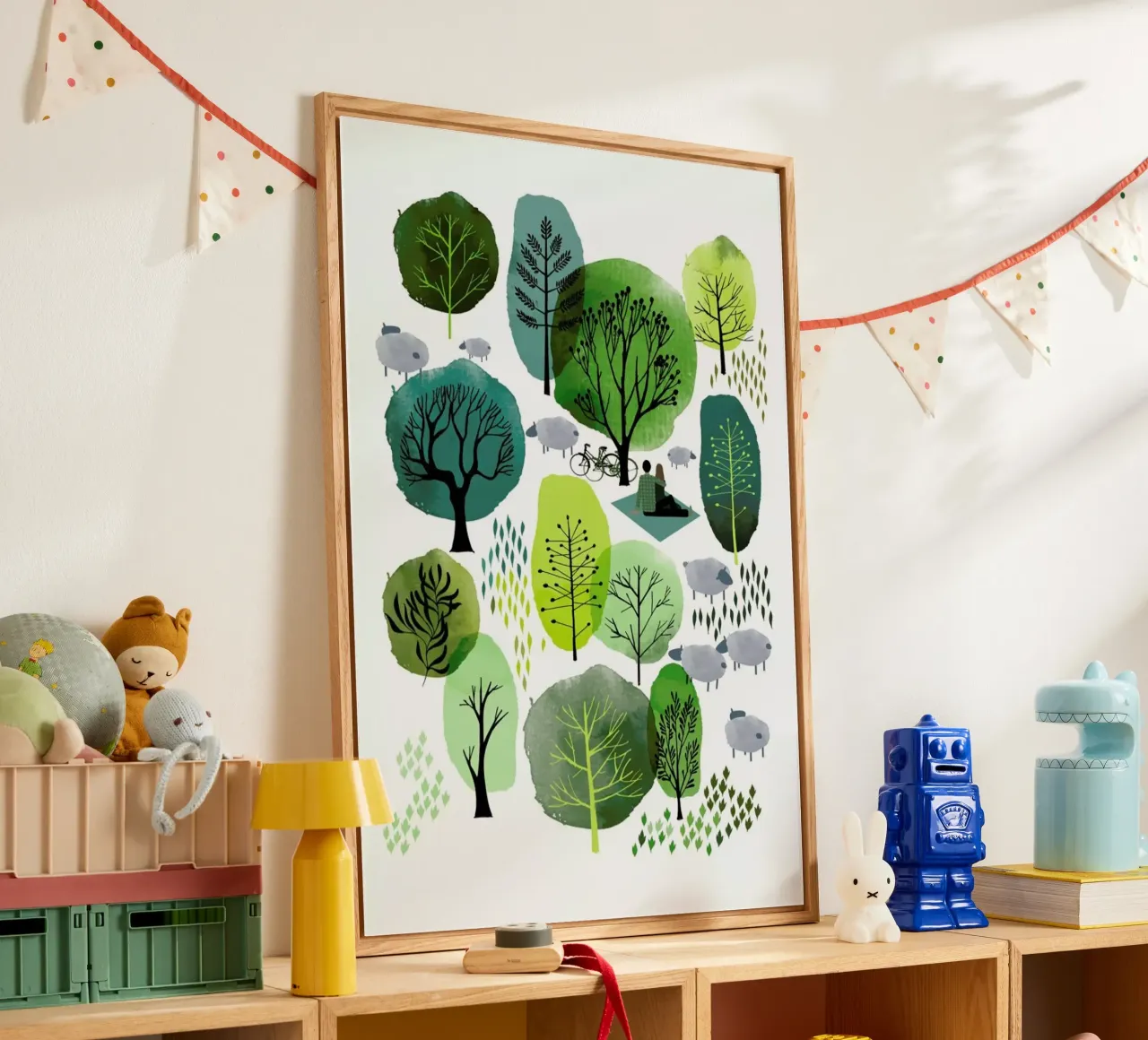 Spring Forest plexiglas de Little Flourishes