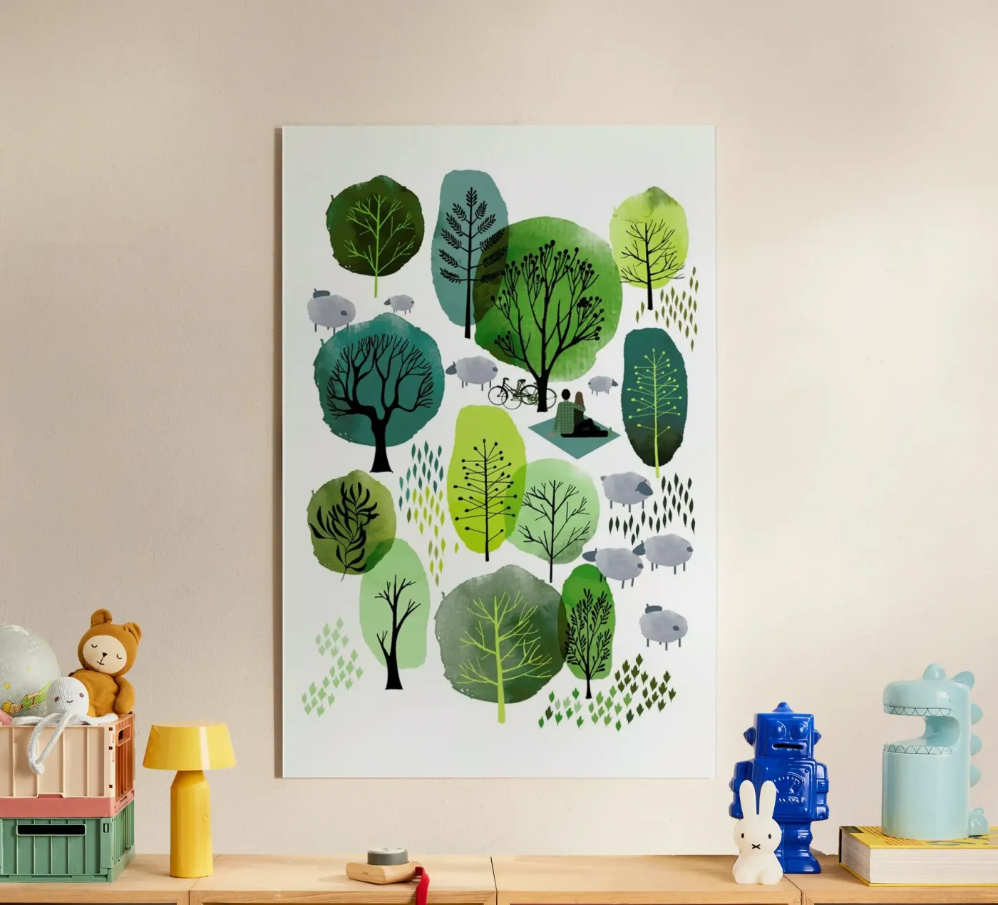 Spring Forest plexiglass da Little Flourishes