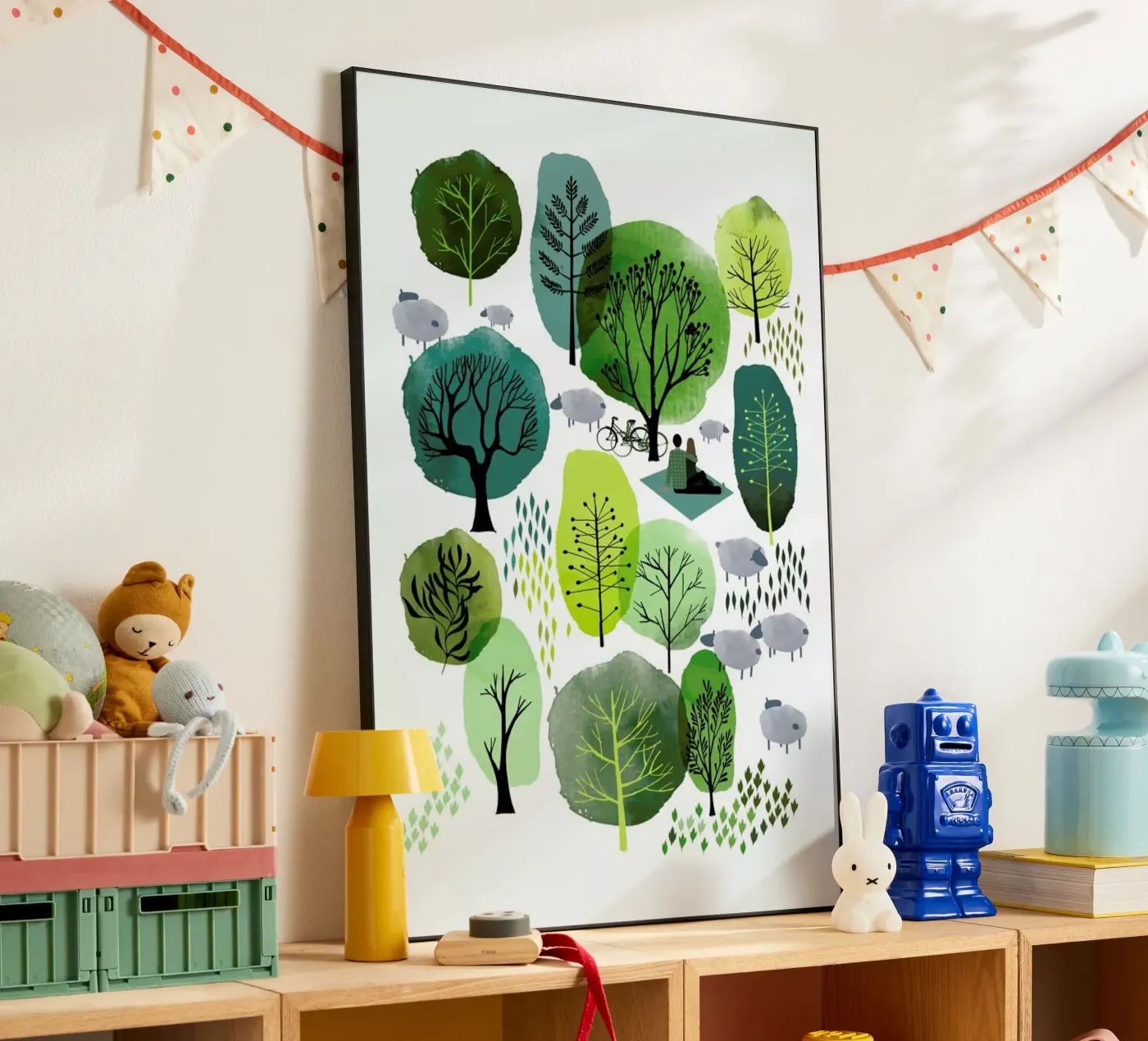 Spring Forest pannello forex da Little Flourishes