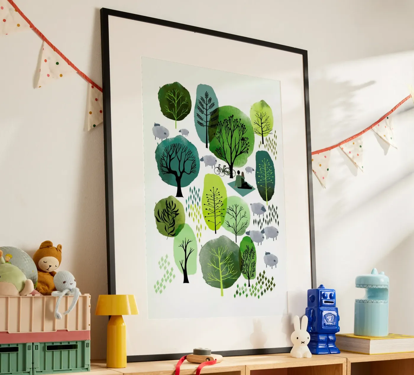 Spring Forest poster da Little Flourishes