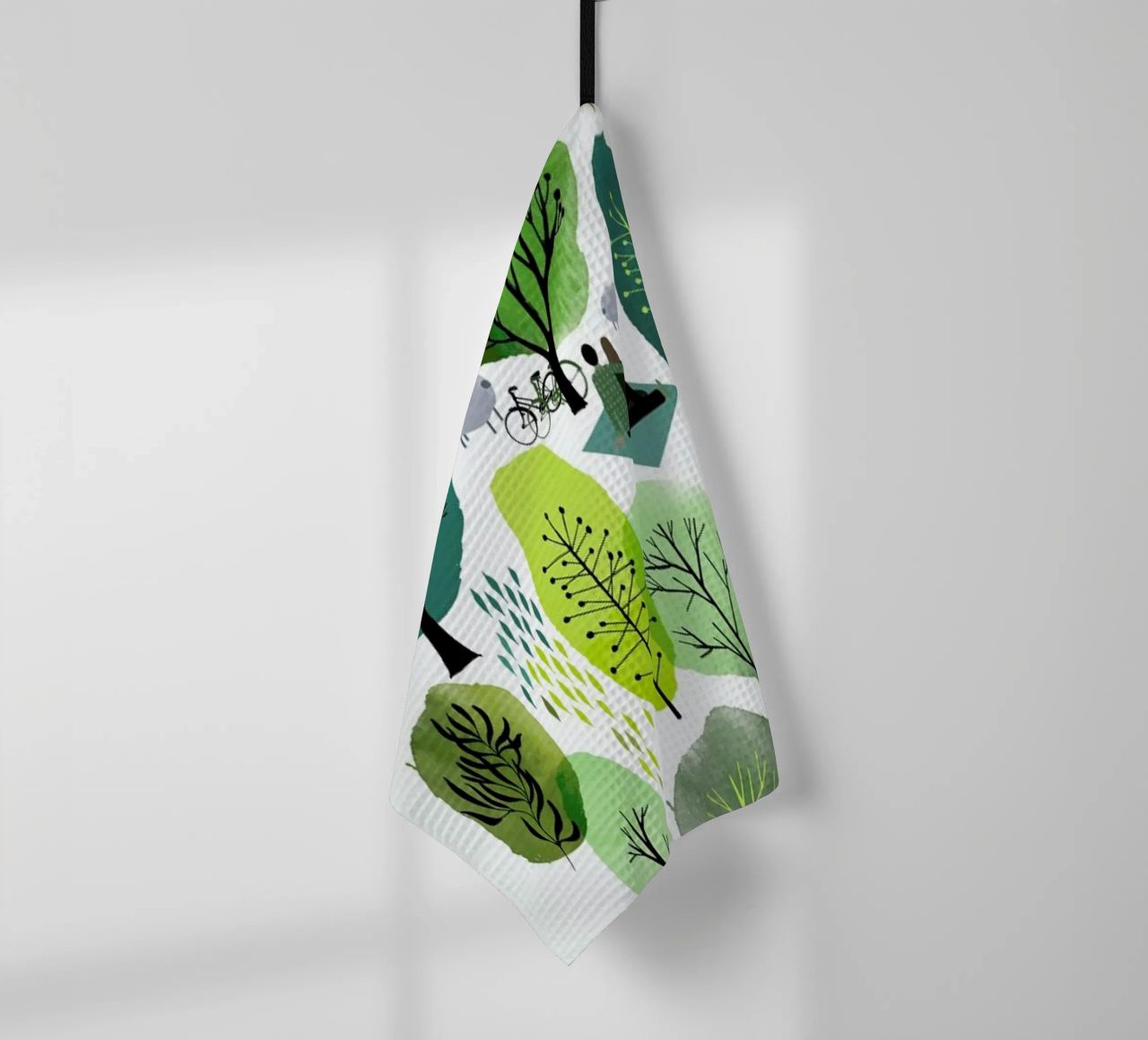 Spring Forest canovaccio da cucina da Little Flourishes