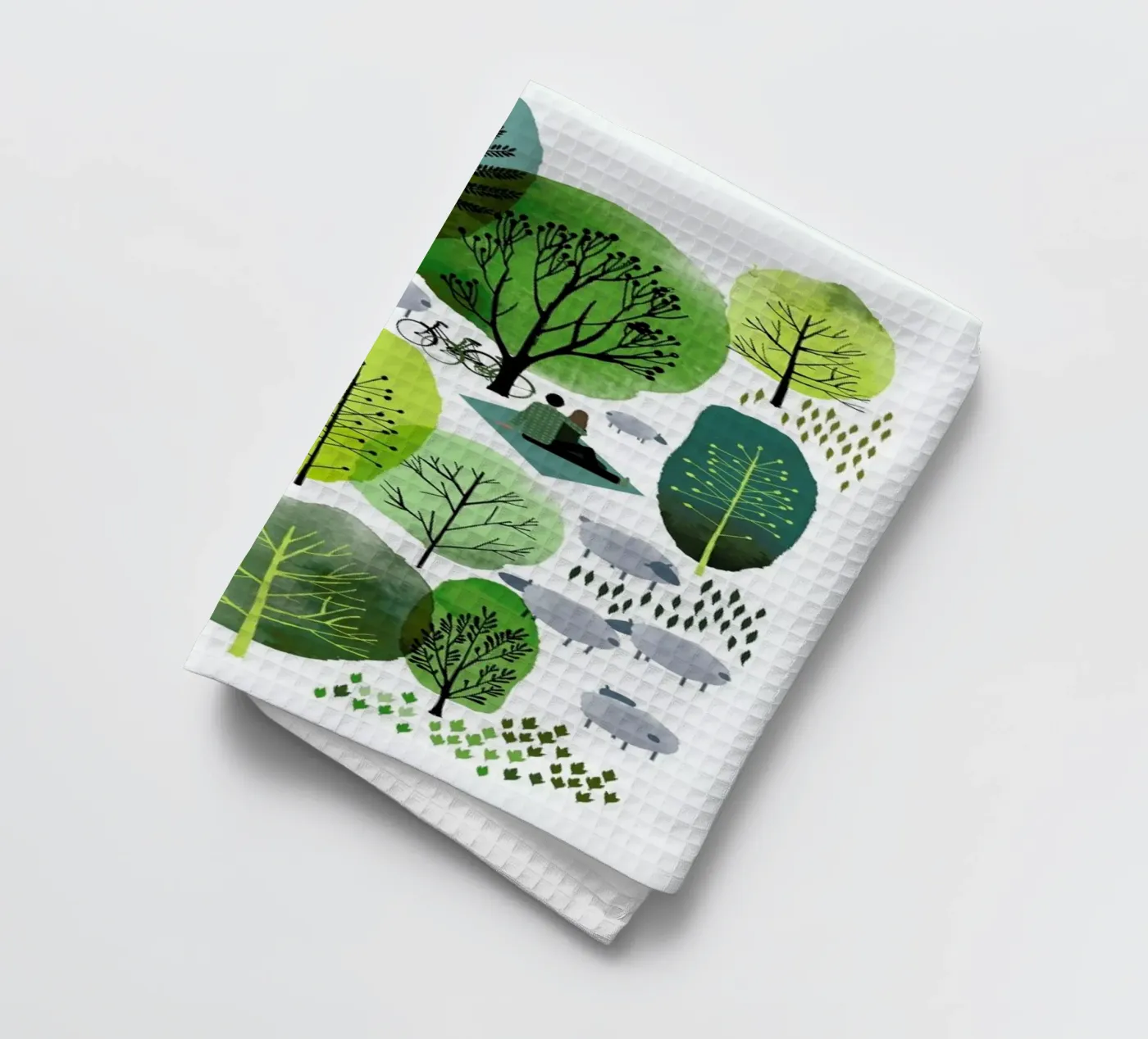 Spring Forest torchon de Little Flourishes