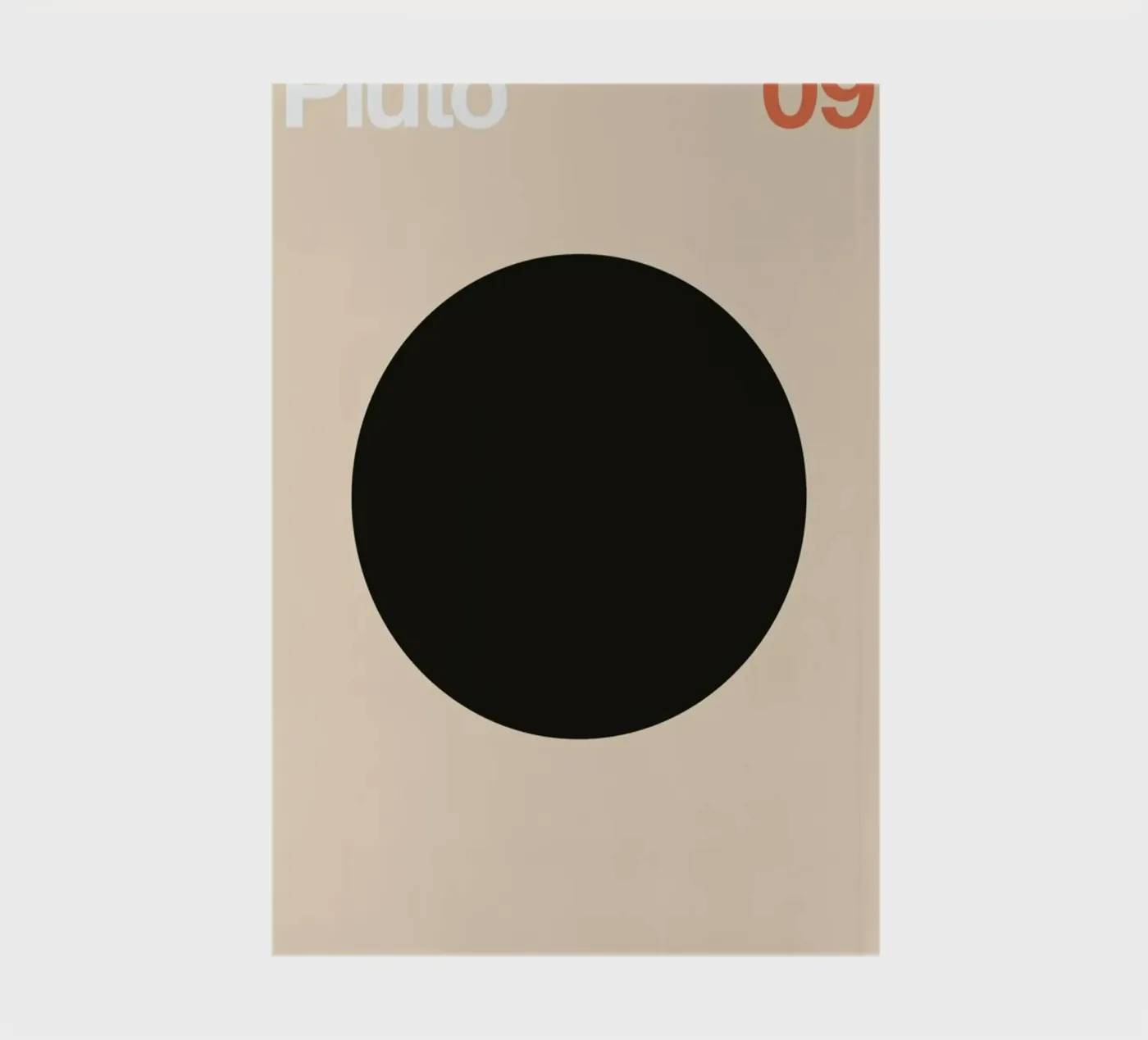 Pluto 09 notebook by Florent Bodart