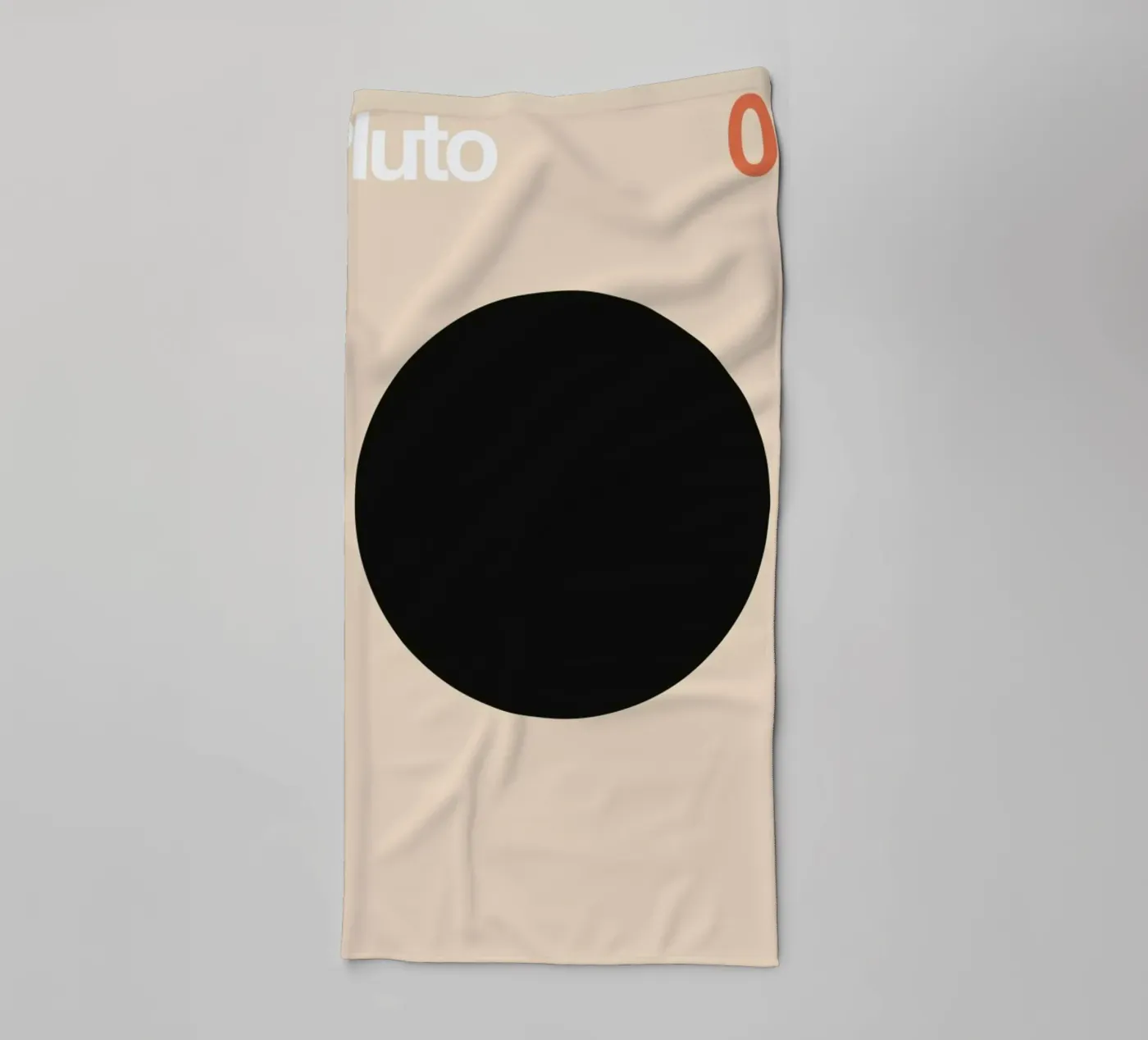 Pluto 09 towel by Florent Bodart