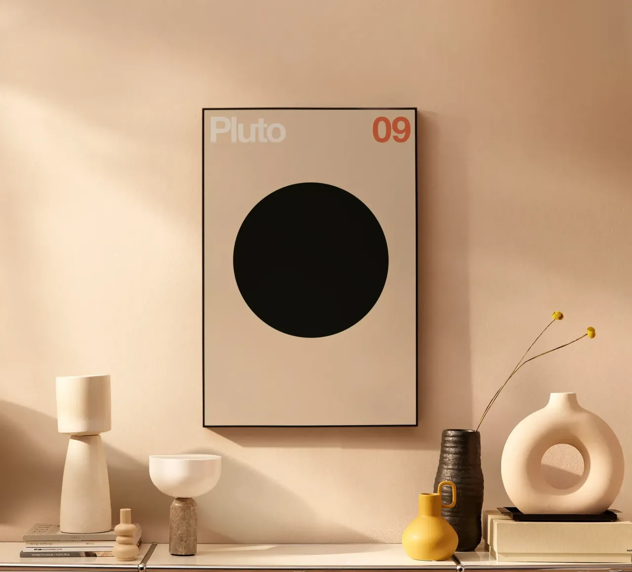 Pluto 09 alluminio dibond da Florent Bodart