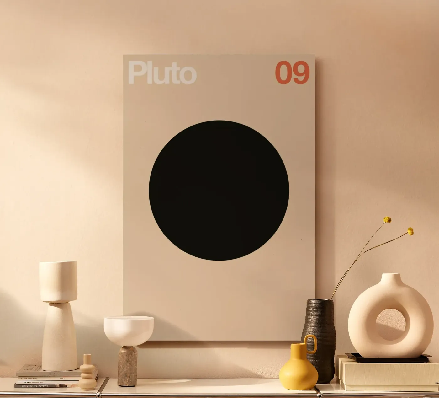 Pluto 09 forex-plaat van Florent Bodart