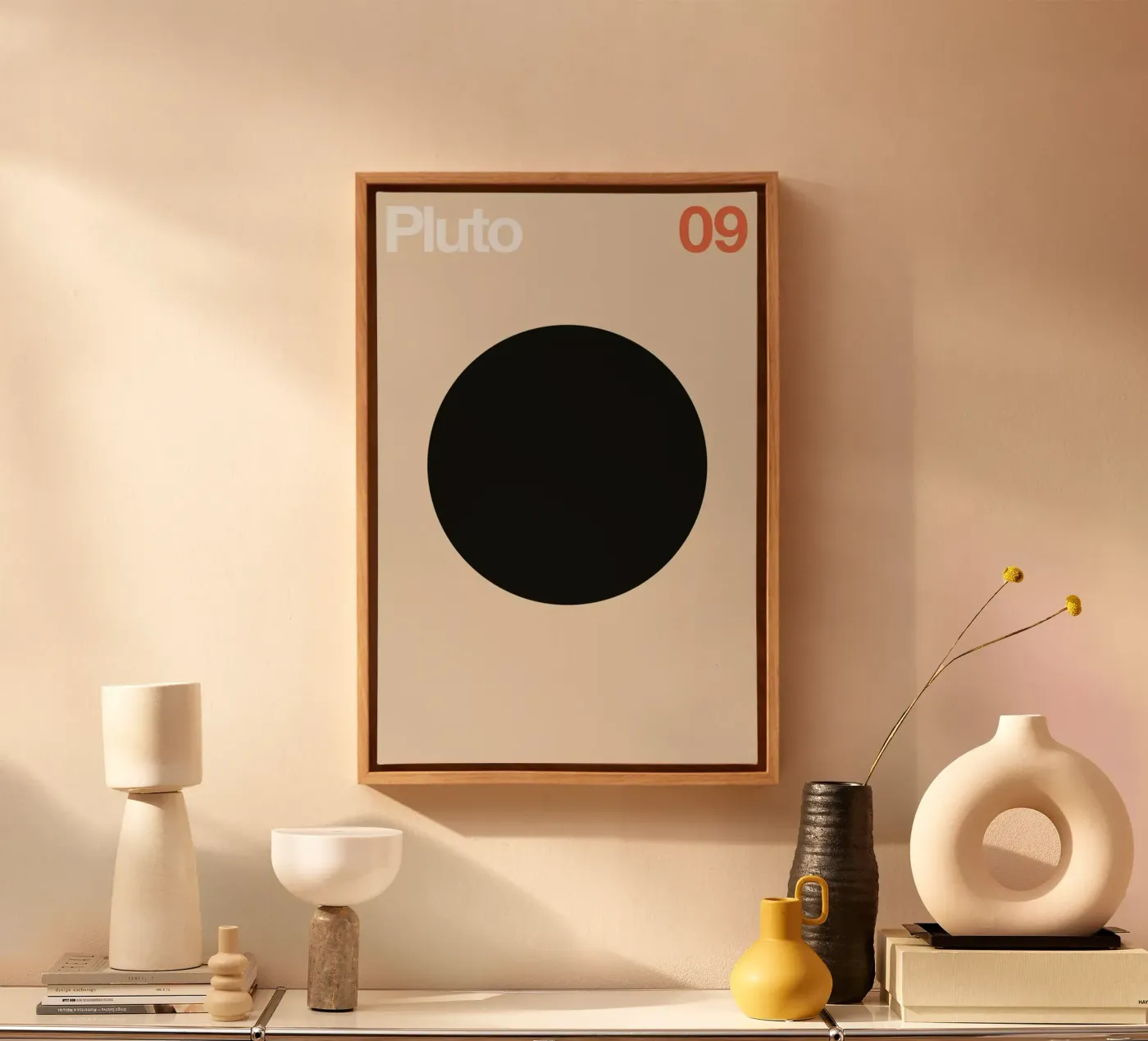 Pluto 09 canvas by Florent Bodart