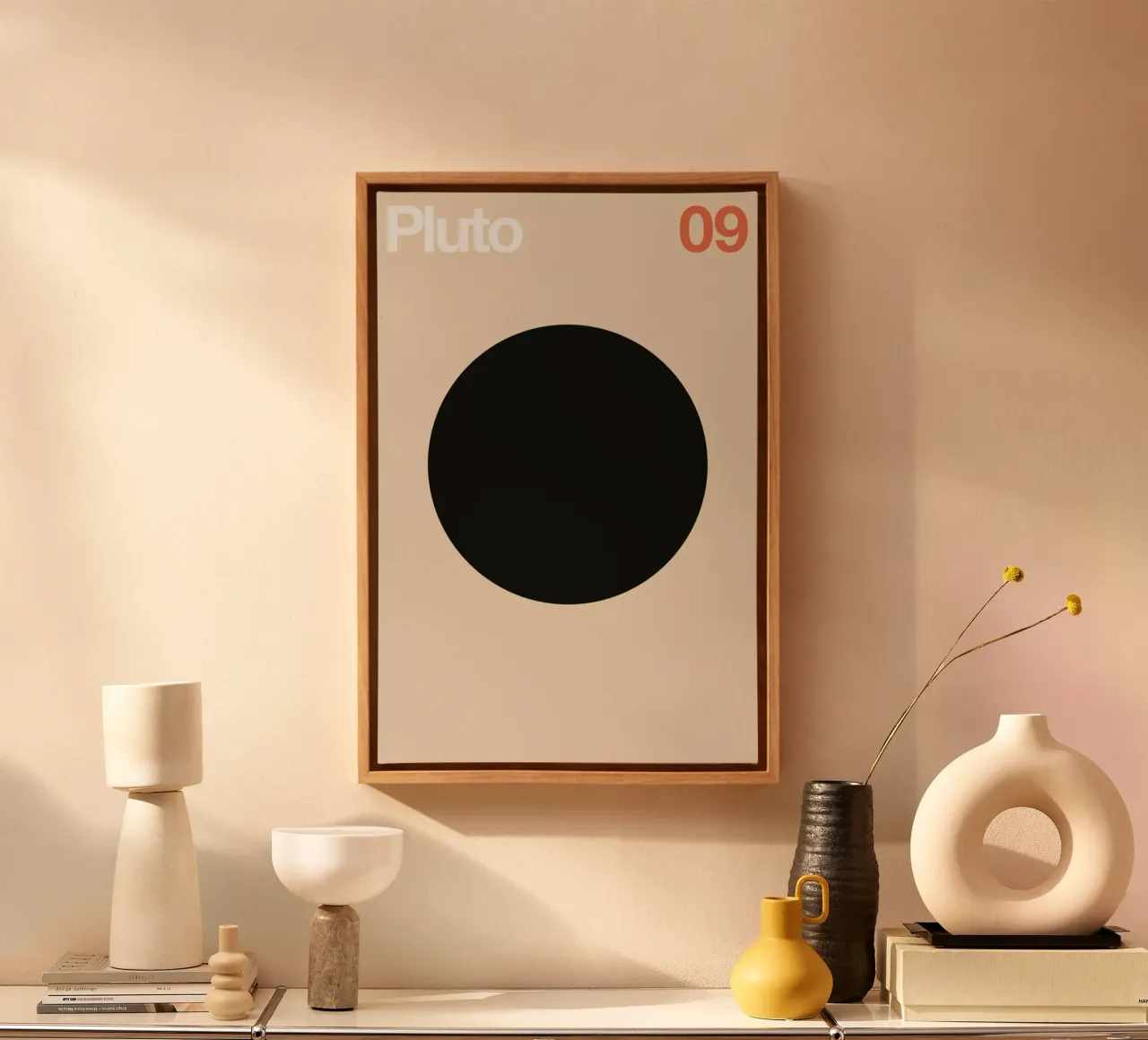 Pluto 09 canvas by Florent Bodart