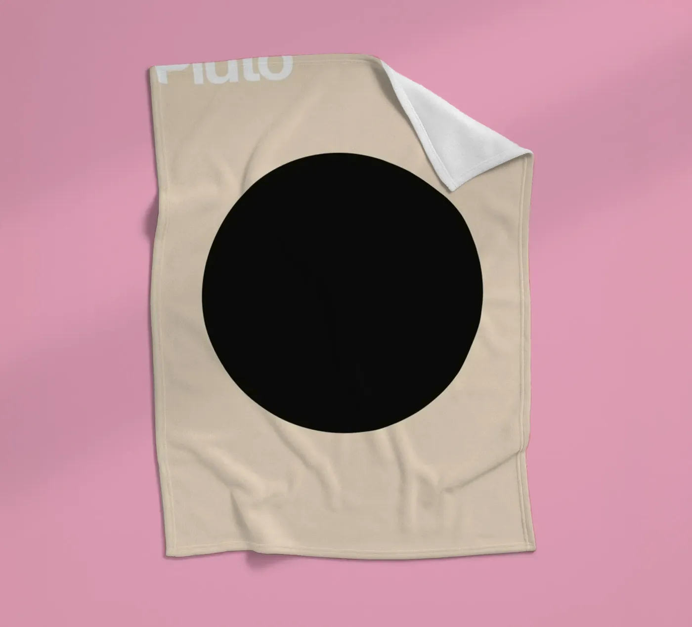 Pluto 09 Fleecedecke von Florent Bodart