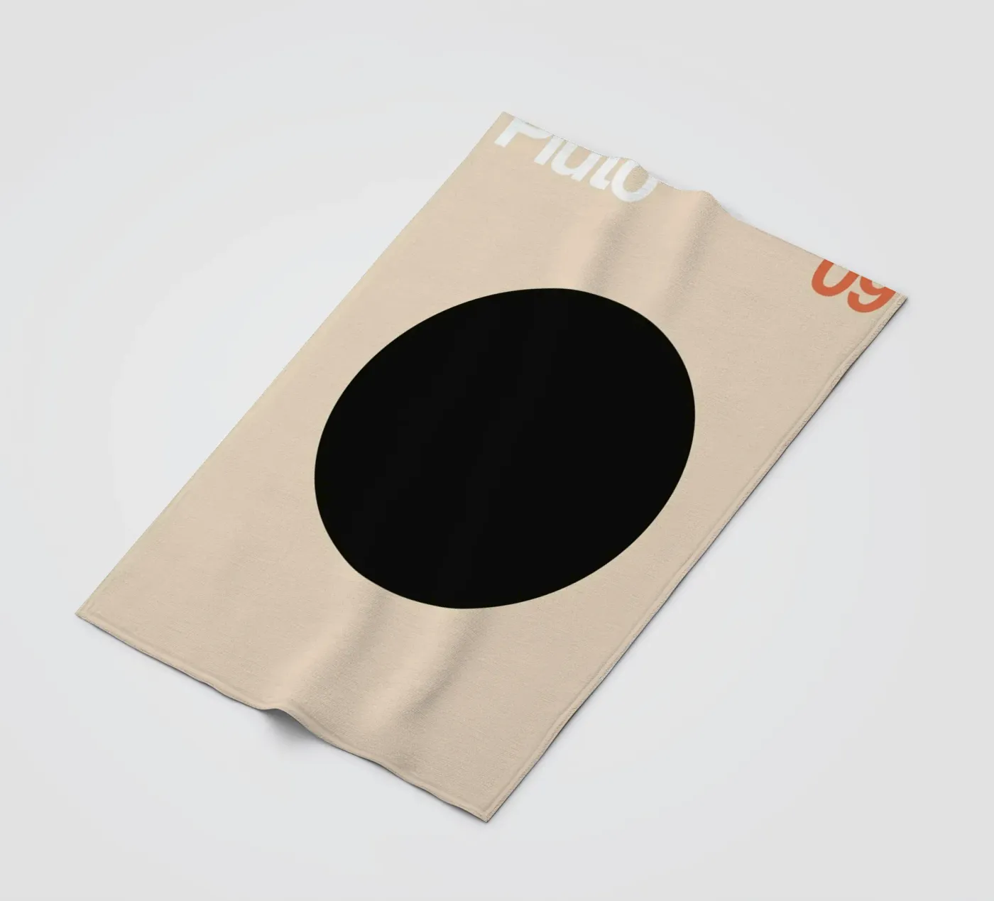 Pluto 09 Fleecedecke von Florent Bodart