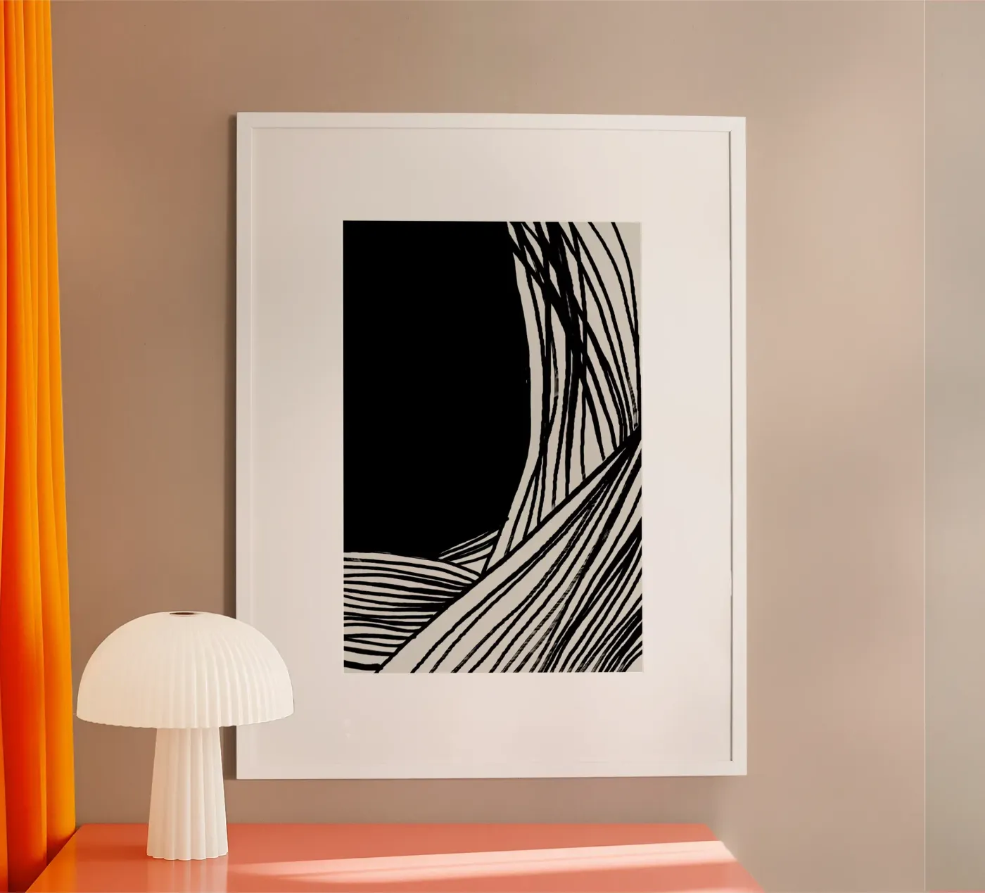 Wave Black poster da 170QM