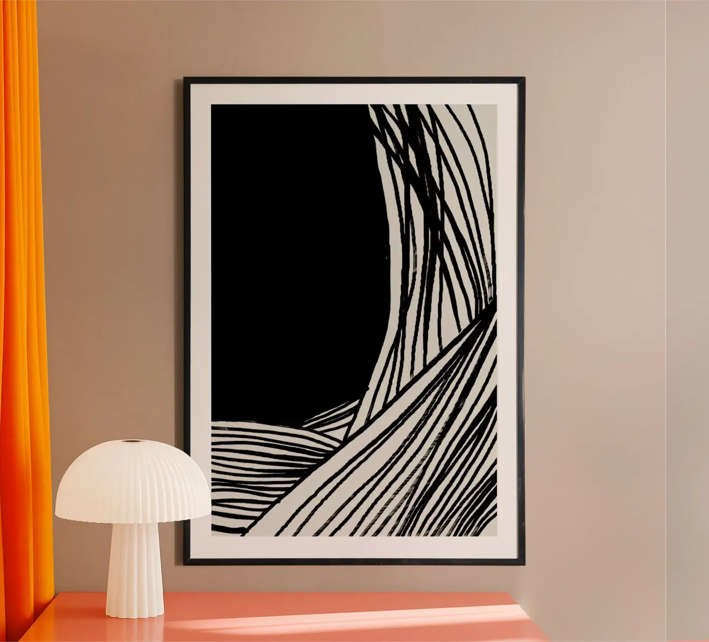 Wave Black poster da 170QM