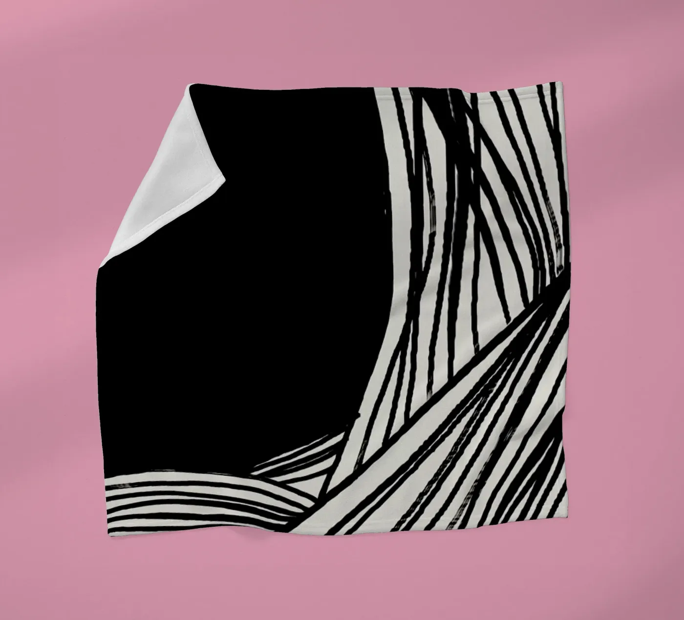 Wave Black fleecedeken van 170QM