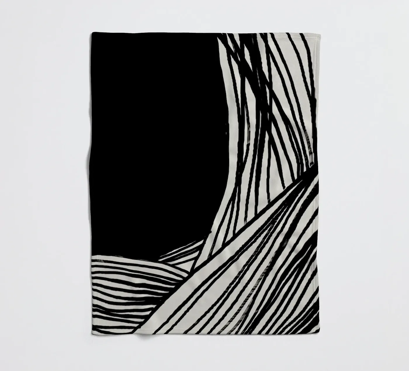 Wave Black fleecedeken van 170QM