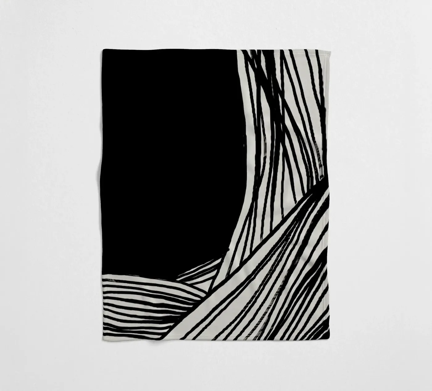 Wave Black fleecedeken van 170QM